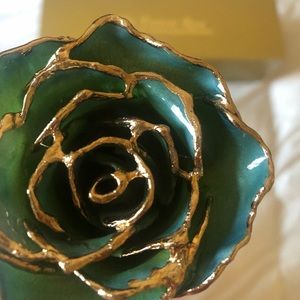 24k gold plated real forever rose